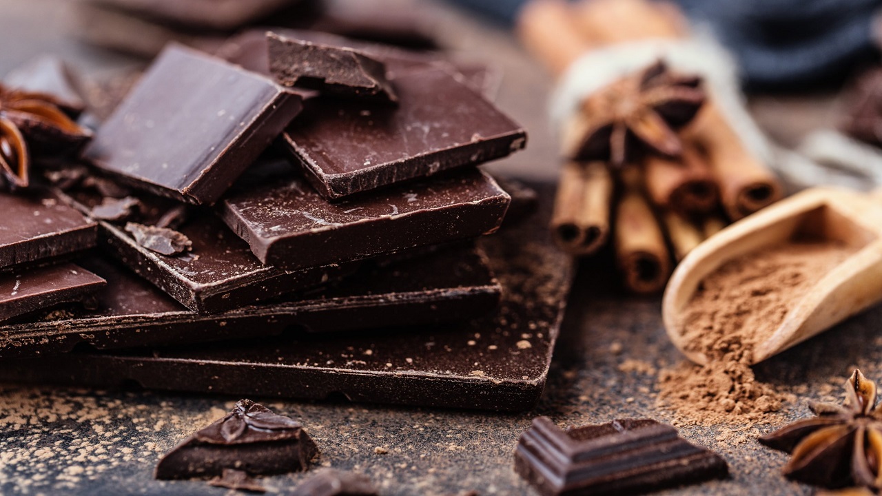 شکلات تلخ برای افزایش وزن
