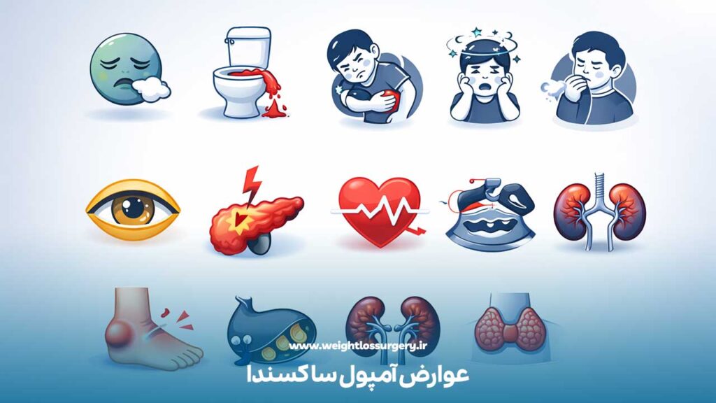 عوارض آمپول ساکسندا